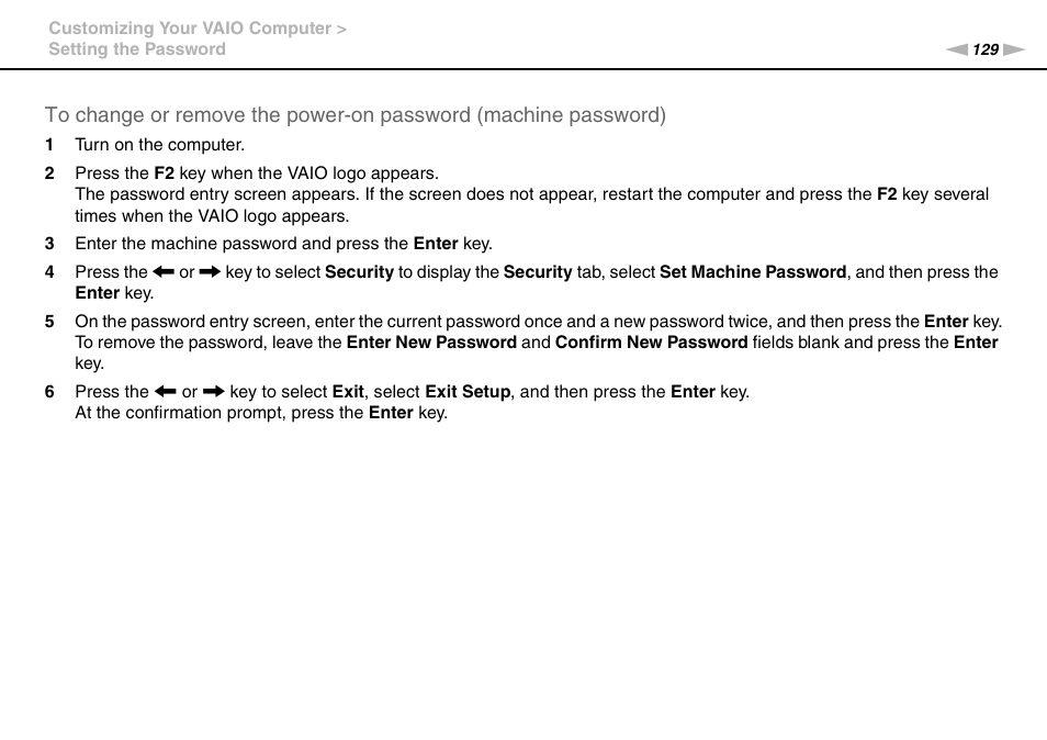 Sony VAIO VPCZ12 SERIES User Manual | Page 129 / 209