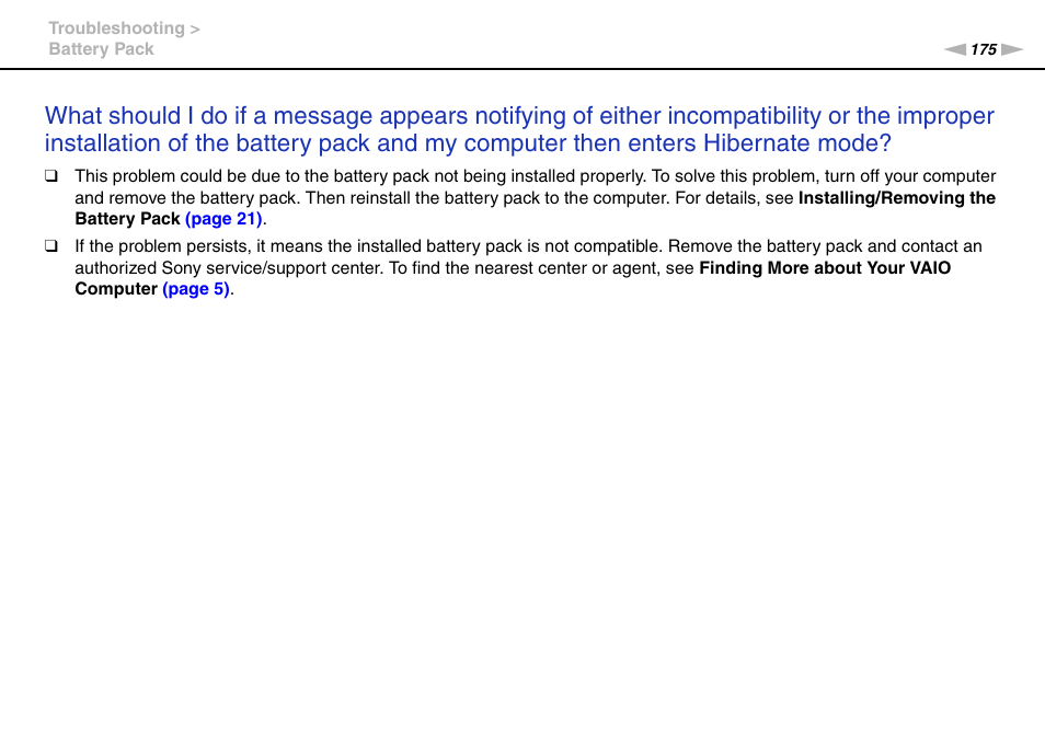 Sony VAIO VPCZ12 SERIES User Manual | Page 175 / 209