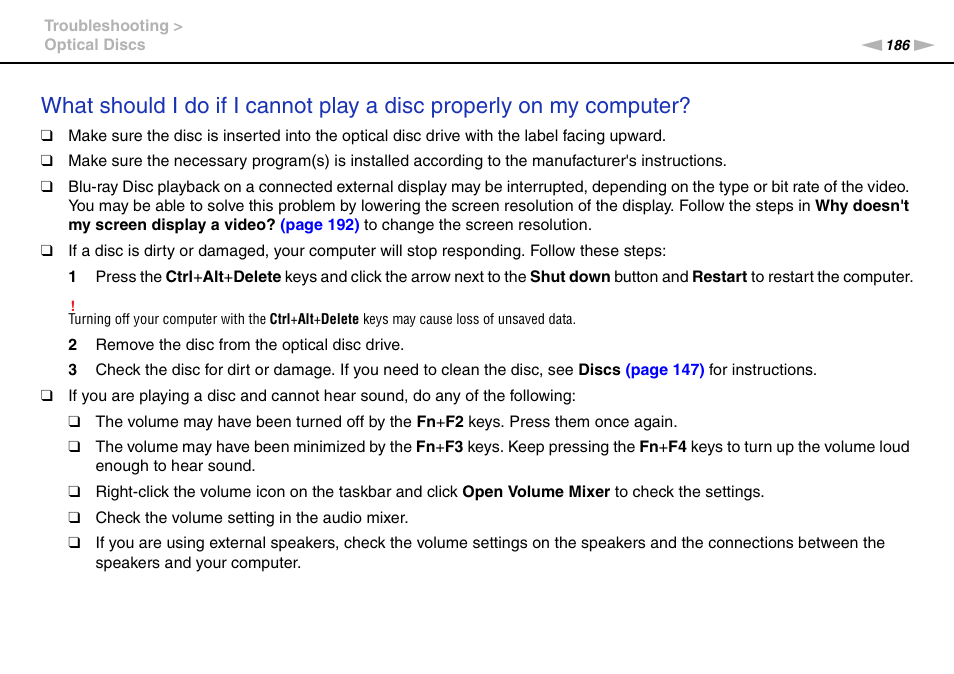 Sony VAIO VPCZ12 SERIES User Manual | Page 186 / 209