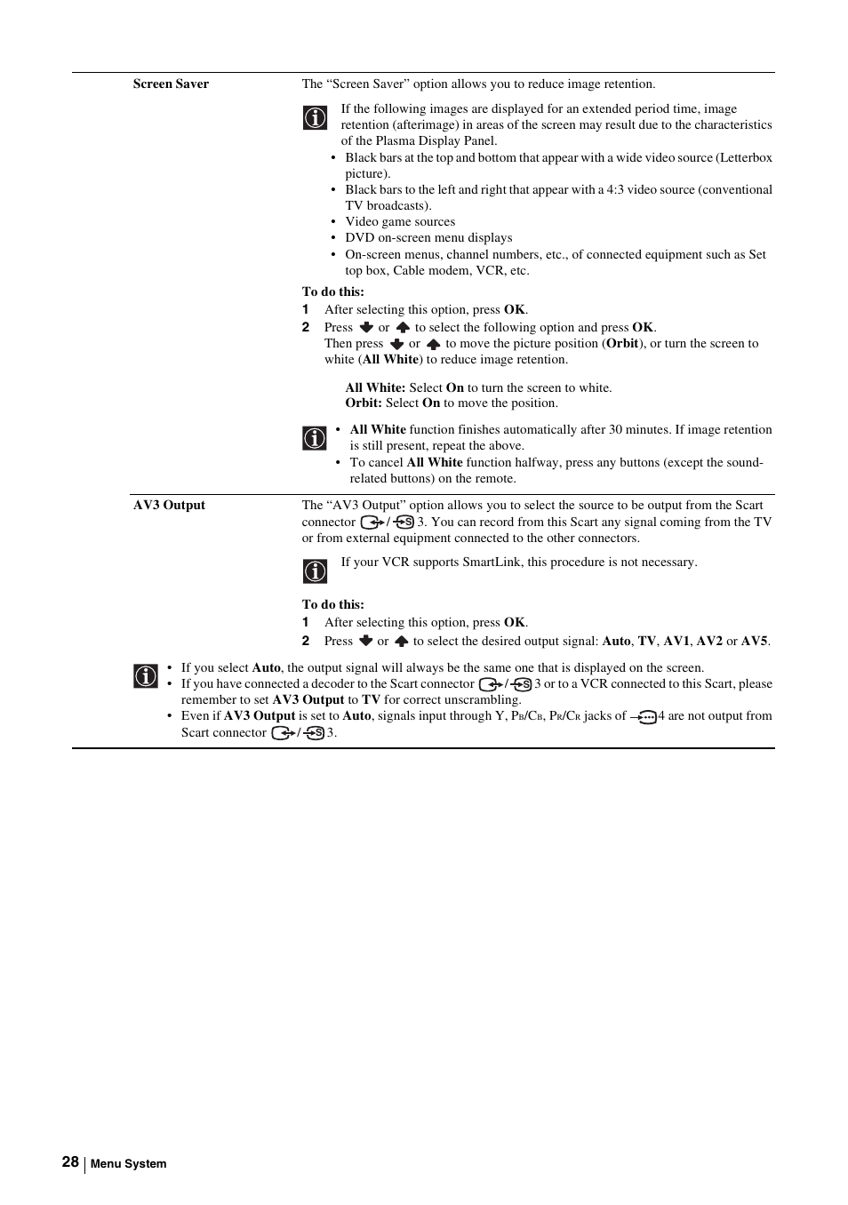 Sony KE-P37M1 User Manual | Page 30 / 204