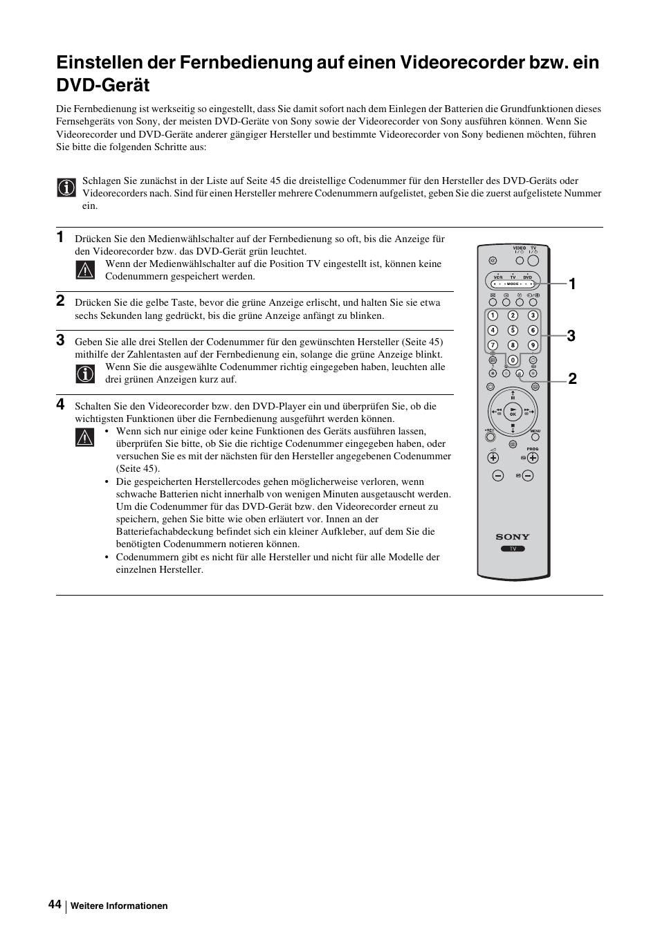 Ein dvd-gerät | Sony KE-P37M1 User Manual | Page 96 / 204