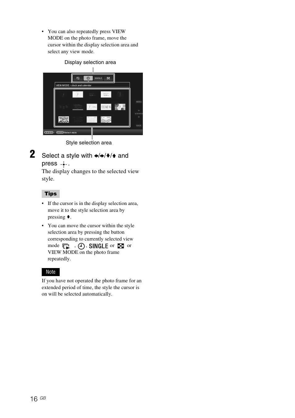Sony DPF-E75 User Manual | Page 16 / 48