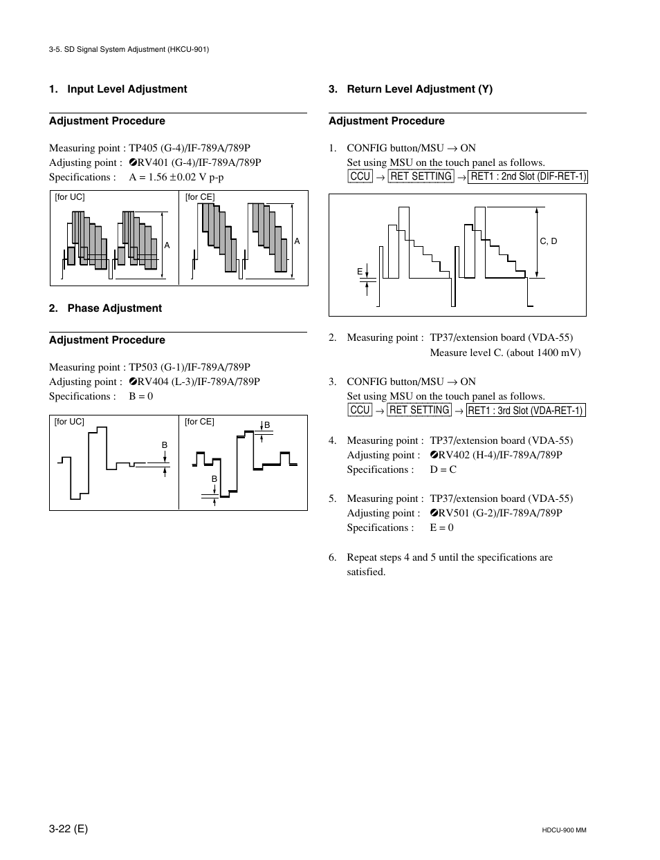 Sony HDCU-900 User Manual | Page 66 / 74