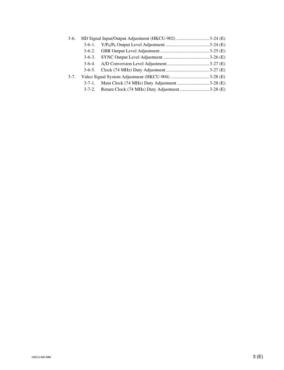 Sony HDCU-900 User Manual | Page 7 / 74