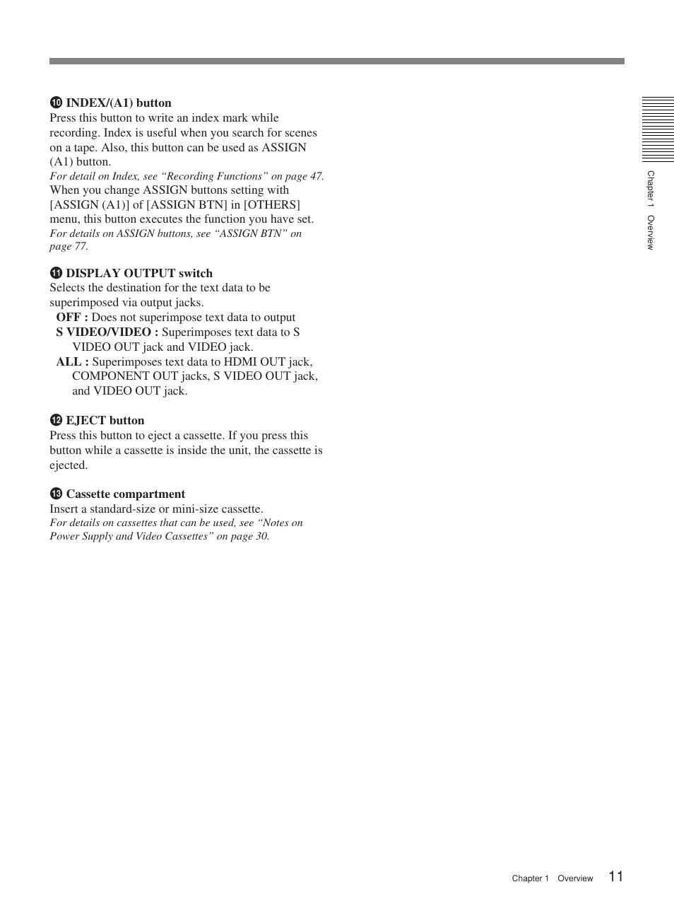 Sony 2-678-737-13(1) User Manual | Page 11 / 104