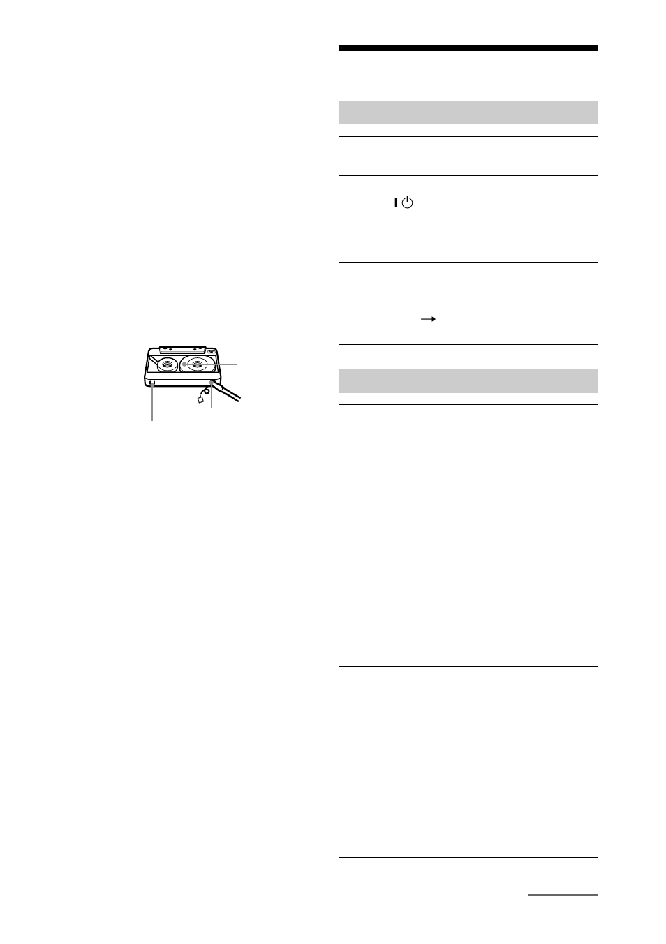 Troubleshooting, General, Cd player | Sony CMT-A5 User Manual | Page 43 / 96