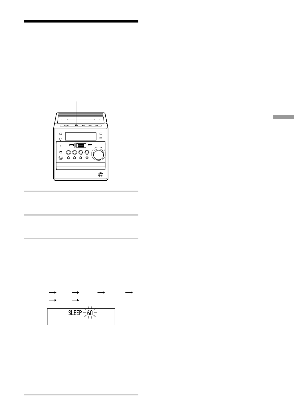 Desactivación automática del sistema | Sony CMT-A5 User Manual | Page 83 / 96