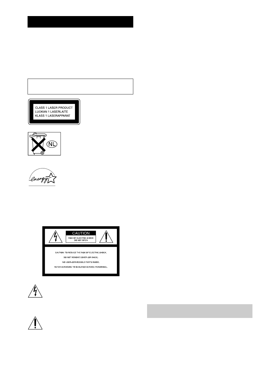 How to use this manual, Warning, Notice for the customers in the u.s.a | Notice for the customers in canada | Sony CMT-CQ1 User Manual | Page 2 / 24