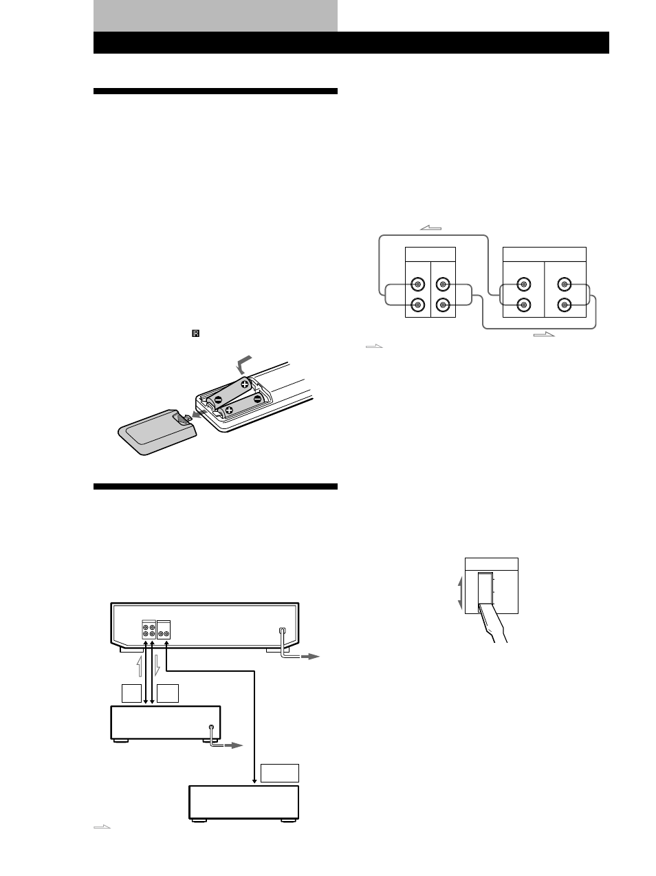 Getting started, Unpacking, Hooking up the system | Hookups, Connecting the ac power cord, Where do i go next | Sony TC-WE835S User Manual | Page 4 / 24