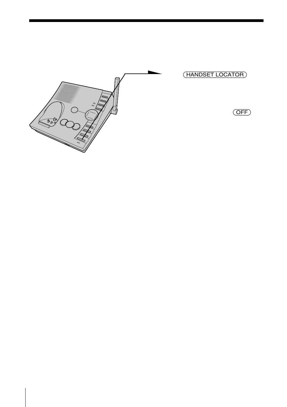 Locating the handsets, Locating the handset | Sony SPP-A2770 User Manual | Page 48 / 88