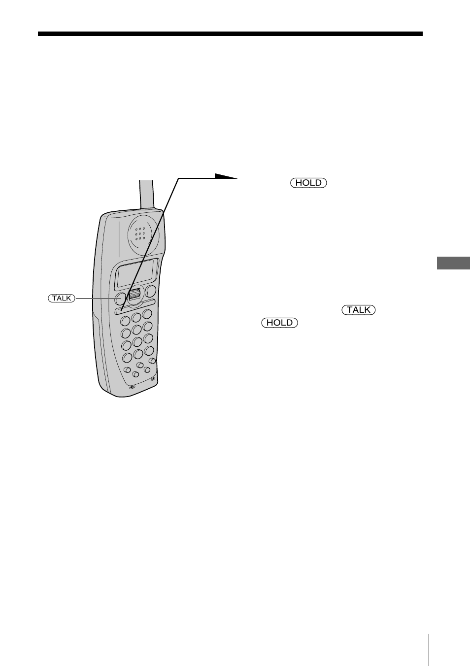 Switching the phones during a call | Sony SPP-A2770 User Manual | Page 49 / 88