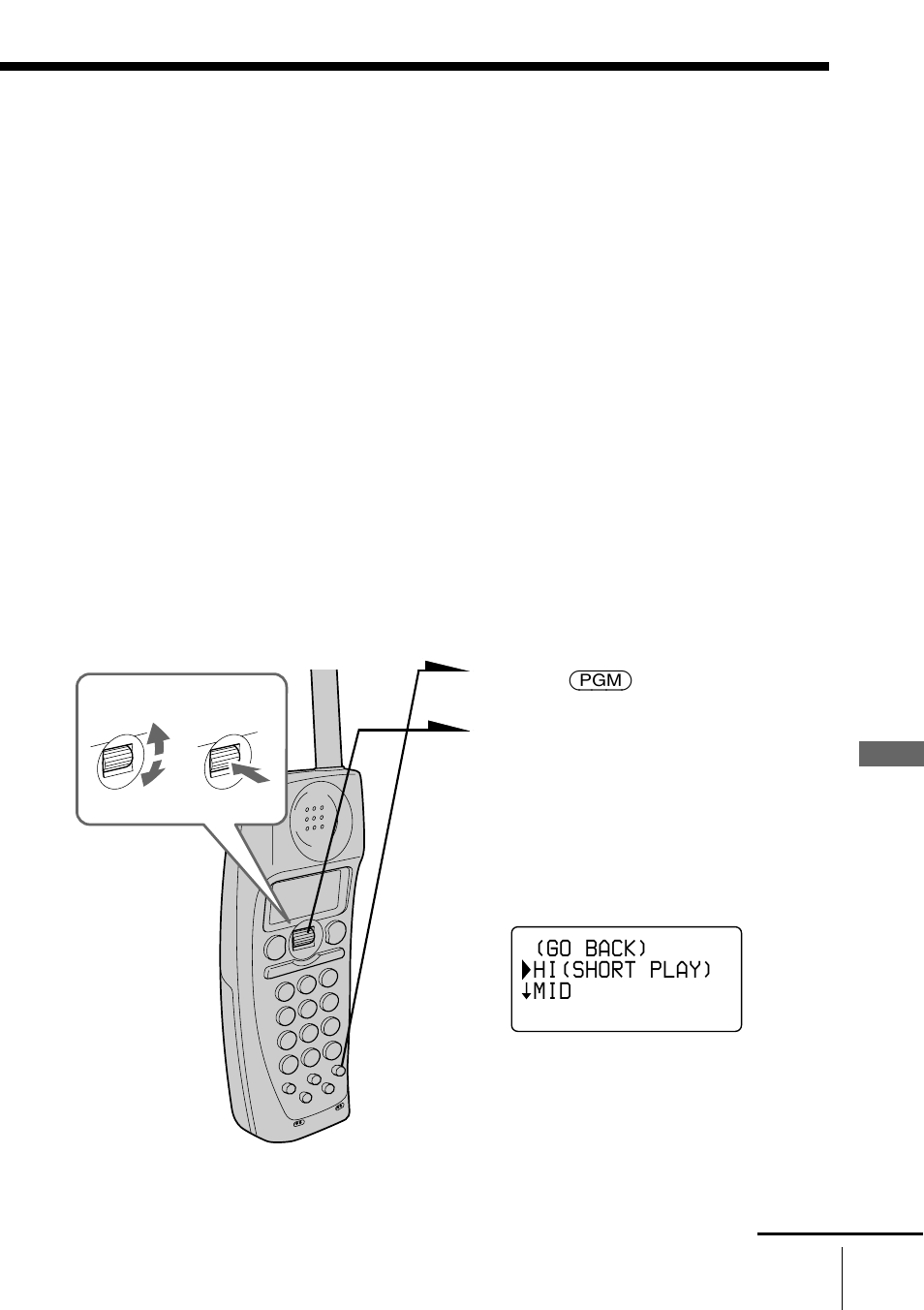 Selecting the recording quality | Sony SPP-A2770 User Manual | Page 55 / 88