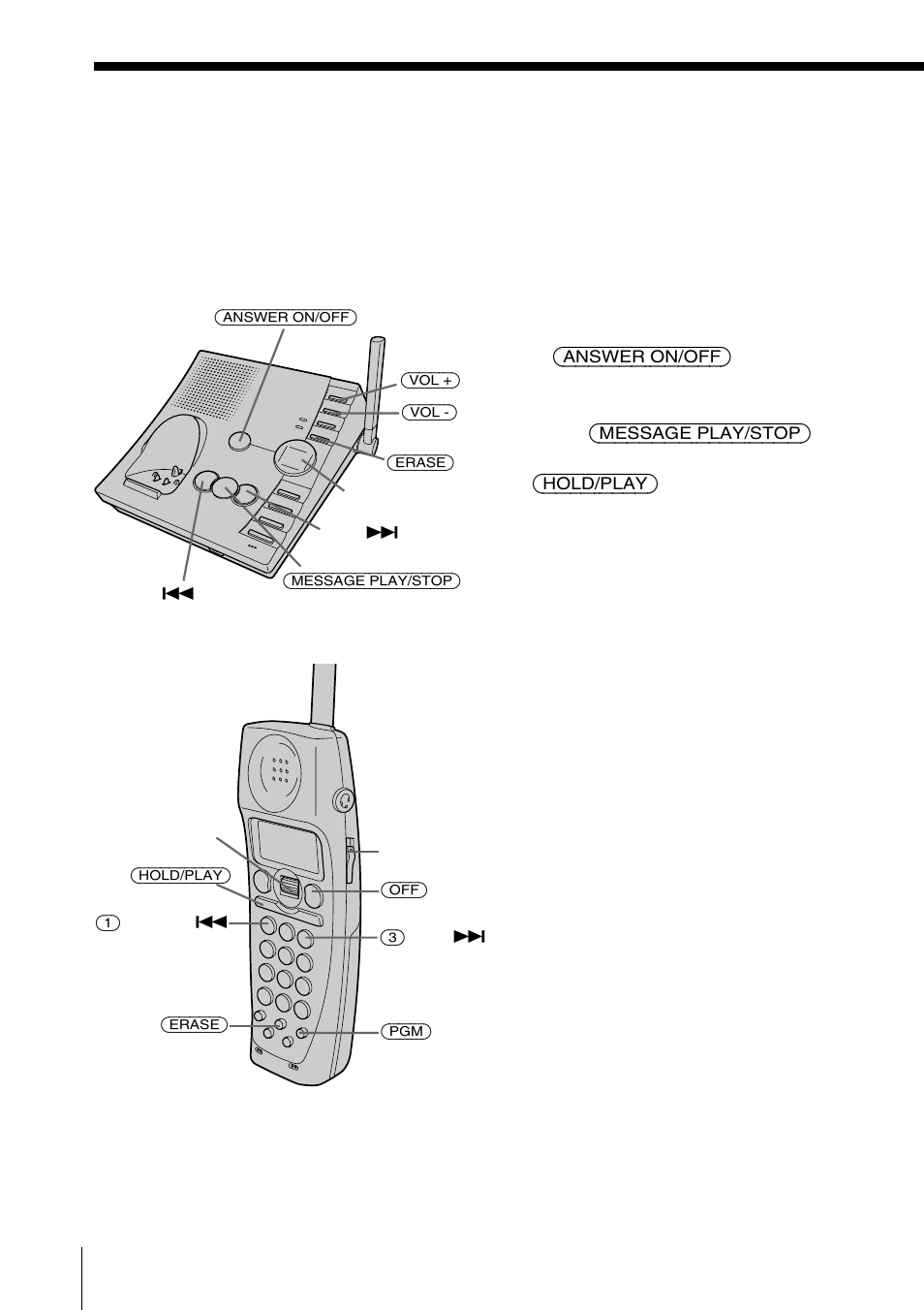 Playing back messages, When you come home | Sony SPP-A2770 User Manual | Page 60 / 88