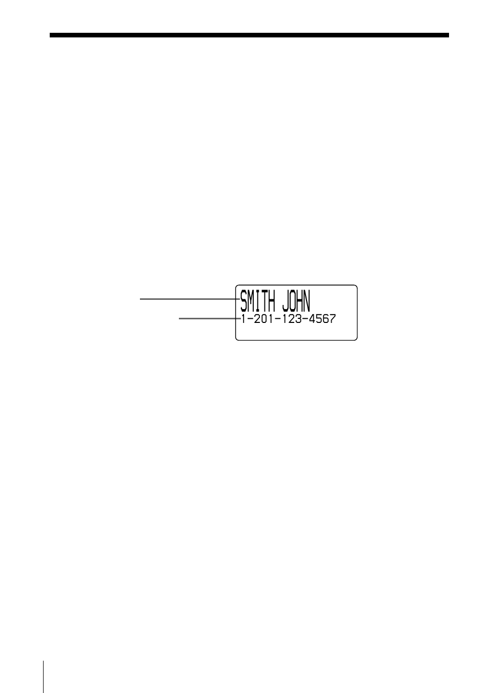 Caller id features, Understanding the caller id service, When you receive a call | Smith john | Sony SPP-A2770 User Manual | Page 68 / 88