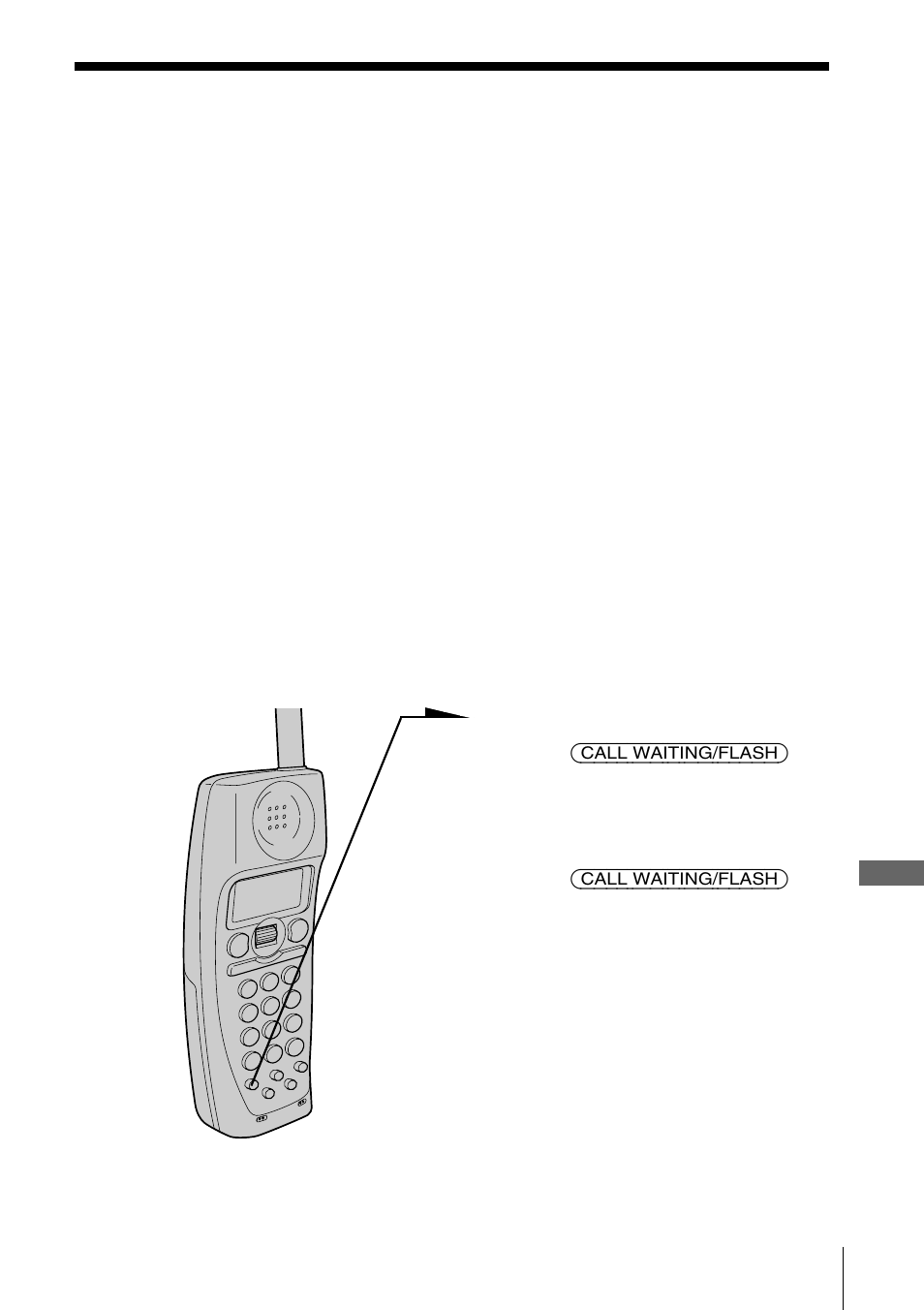 Using “caller id with call waiting” service | Sony SPP-A2770 User Manual | Page 77 / 88