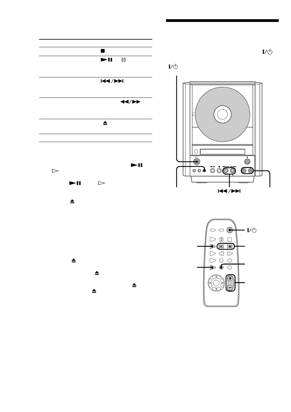 Listening to the radio | Sony CMT-EX1 User Manual | Page 10 / 28