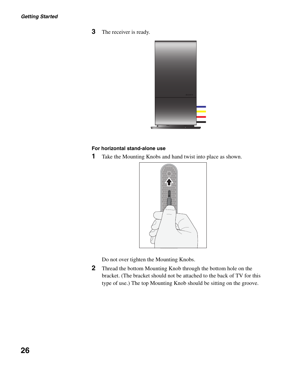 Sony BRAVIA DMX-NV1 User Manual | Page 26 / 54