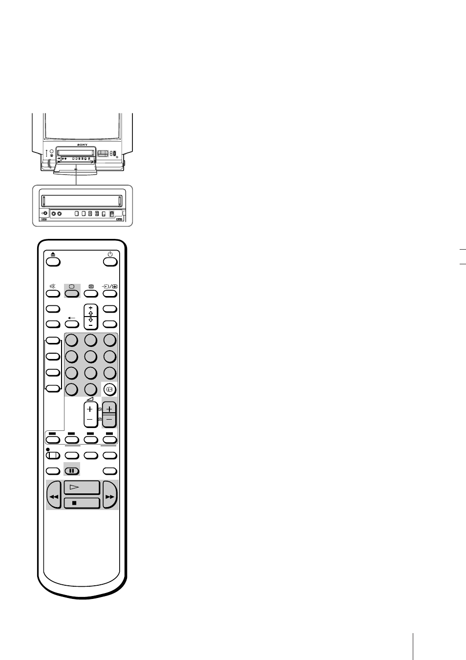Lecture d’une bande | Sony Trinitron KV-21V4D User Manual | Page 115 / 232
