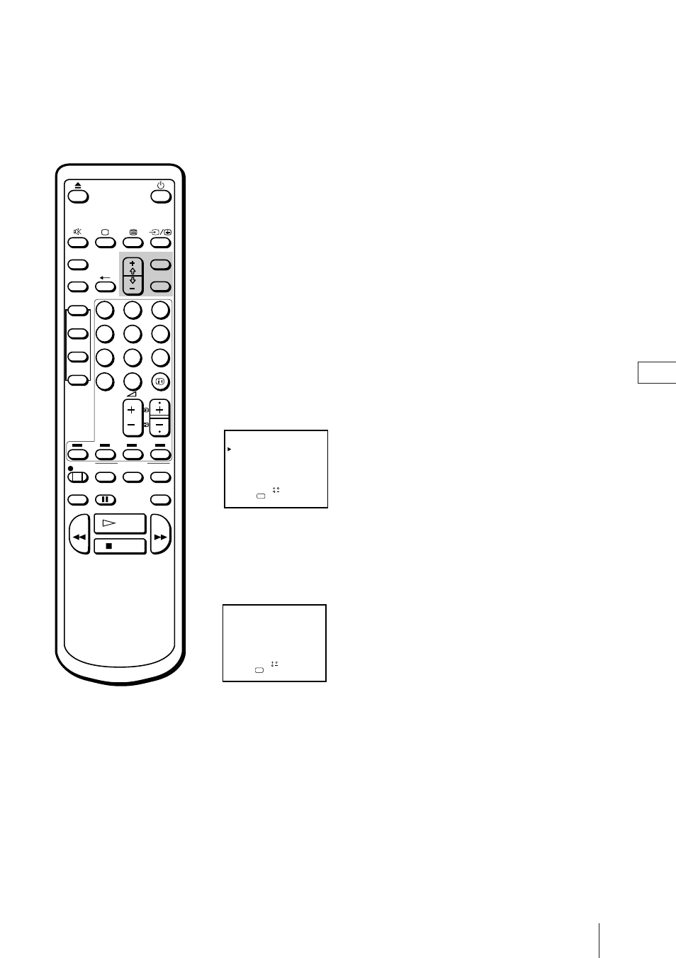 Optimisation de la qualité d’image (fonction opc), Auto-nettoyeur de tête de lecture, Appuyez sur menu pour effacer le menu principal | Sony Trinitron KV-21V4D User Manual | Page 129 / 232