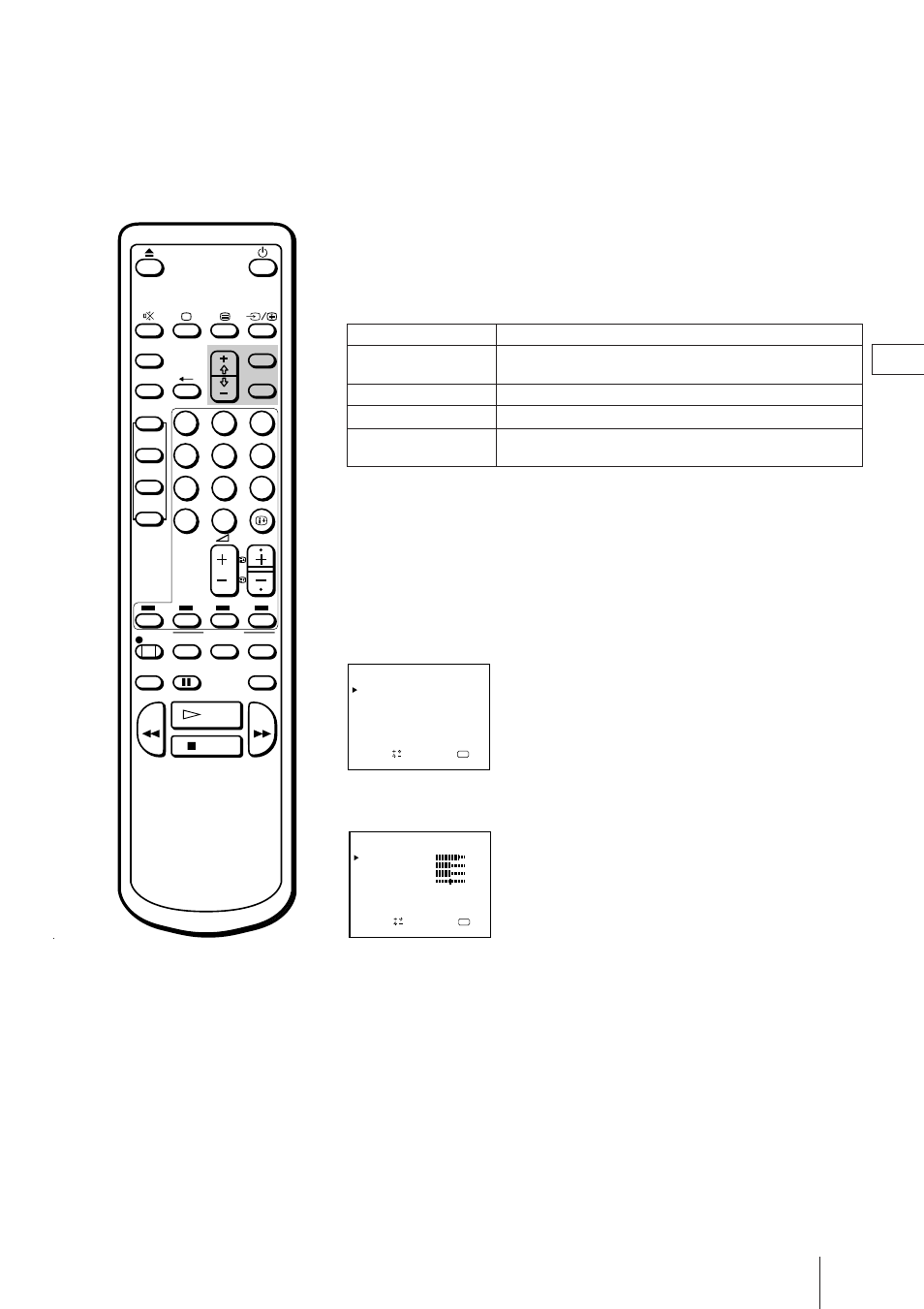 Adjusting the picture displayed on the screen, Press menu to go back to the original screen, Press menu to display the main menu | Repeat steps 4 and 5 to adjust other items | Sony Trinitron KV-21V4D User Manual | Page 18 / 232