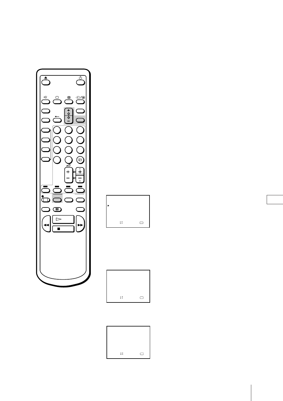 Spela in tv-program med hjälp av timern, Ställa in timern, Tryck på ok. dagens datum visas rödtonat | Basfunktioner | Sony Trinitron KV-21V4D User Manual | Page 210 / 232