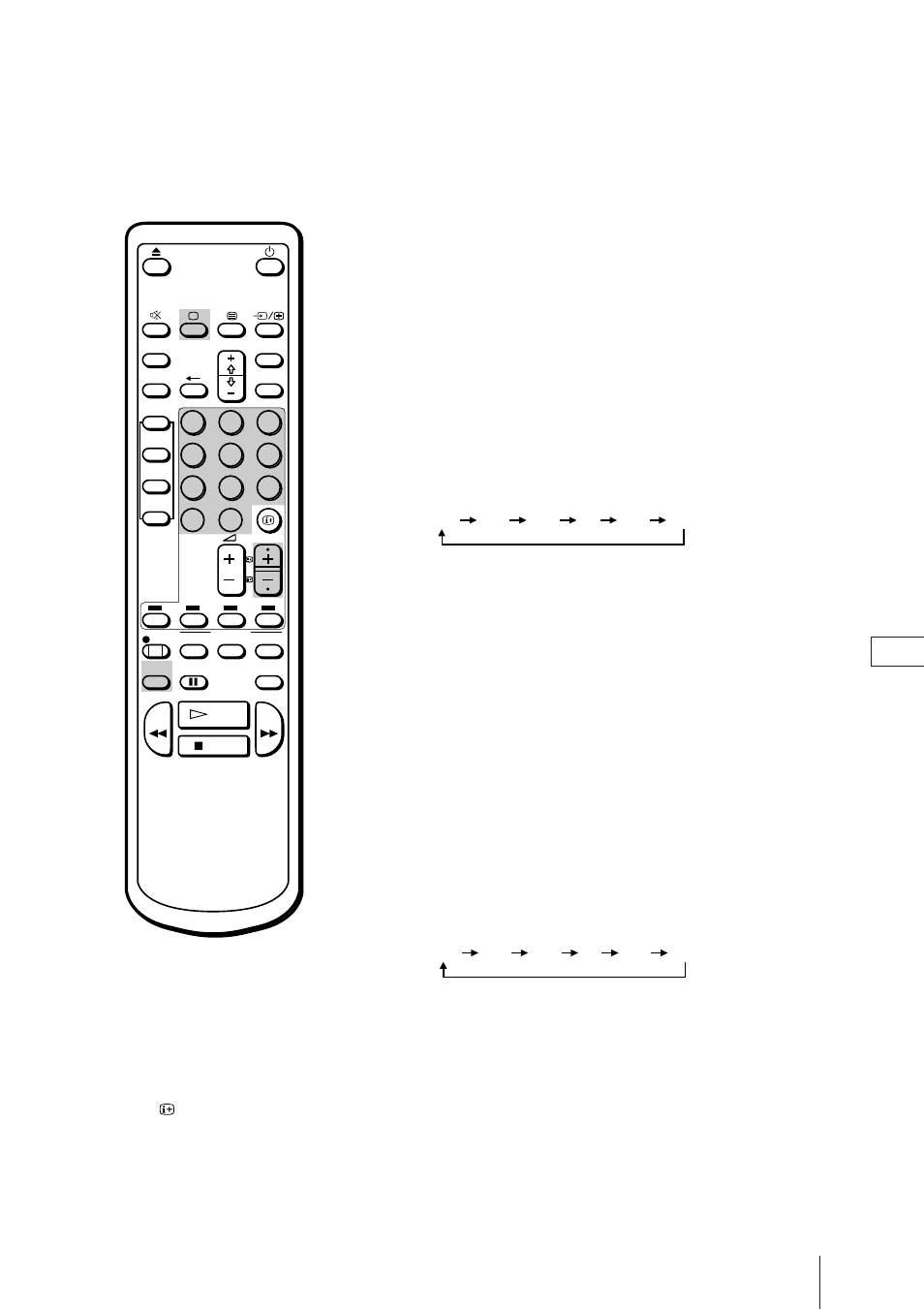 Spela in med snabbtimern, Om du spelar in, Om du inte spelar in | Sony Trinitron KV-21V4D User Manual | Page 214 / 232