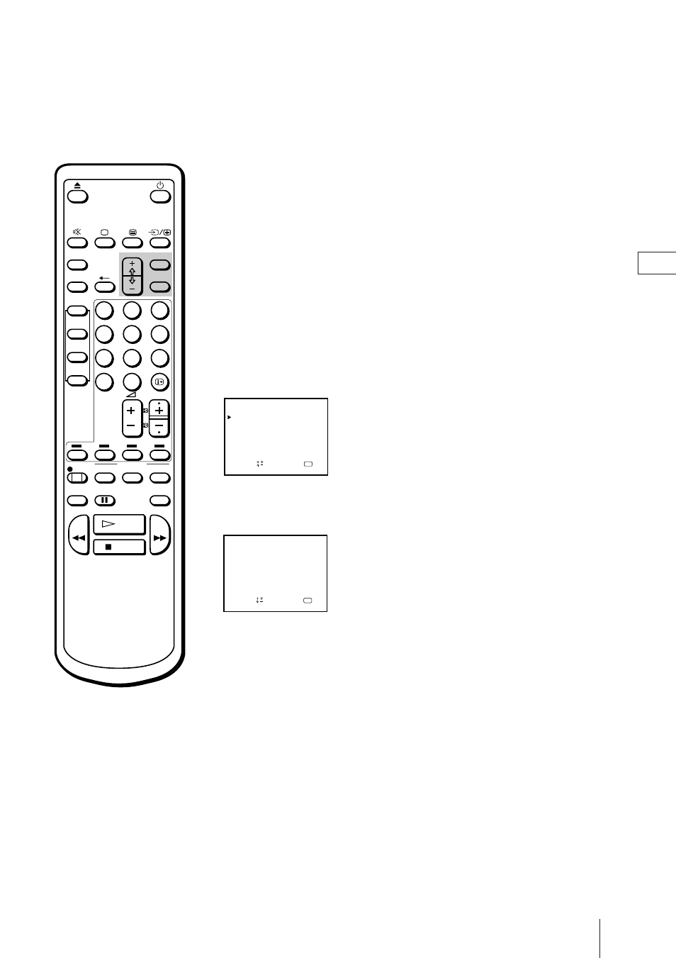 Adjusting with the optimum picture control (opc), About the auto head cleaner, Press menu to display the main menu | Select on or off with + or – and press ok, Press menu to erase the main menu | Sony Trinitron KV-21V4D User Manual | Page 37 / 232