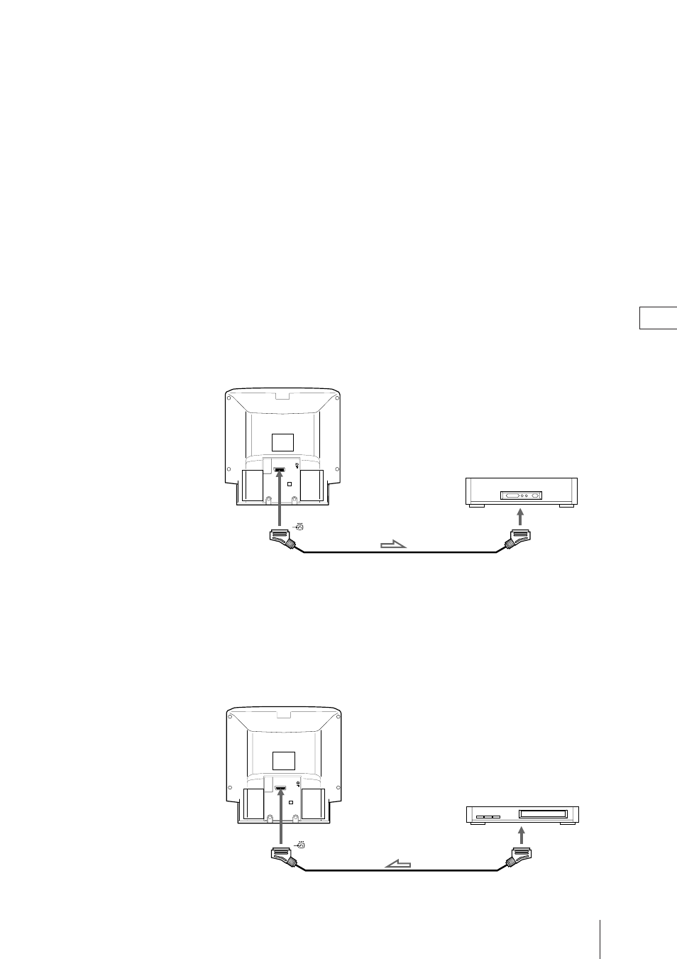 Überspielen mit einem anderen videorecorder, Anzeigen des pay-tv-kanals, Überspielen von einem anderen videorecorder | Überspielen auf einen anderen videorecorder | Sony Trinitron KV-21V4D User Manual | Page 85 / 232