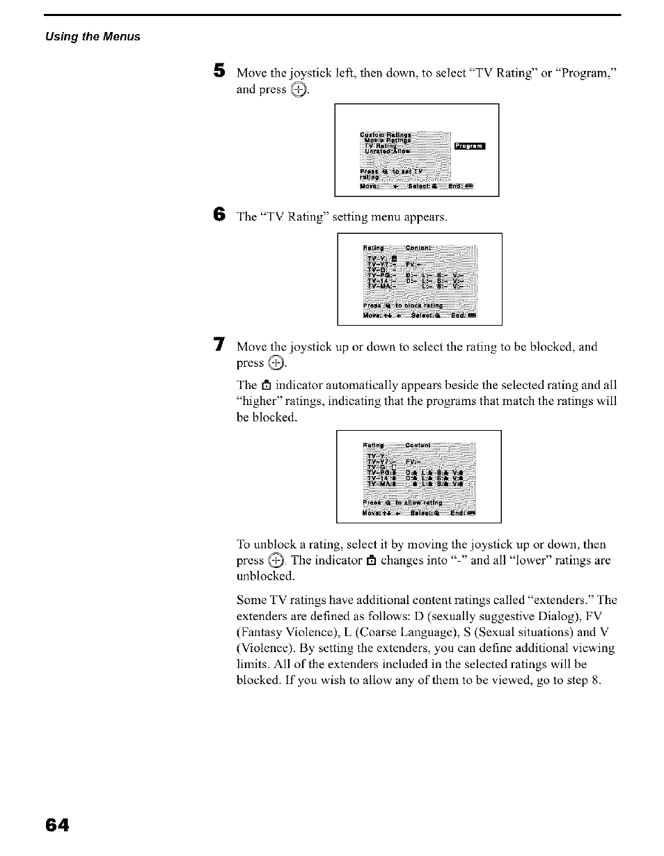 Sony KP 51HW40 User Manual | Page 64 / 81