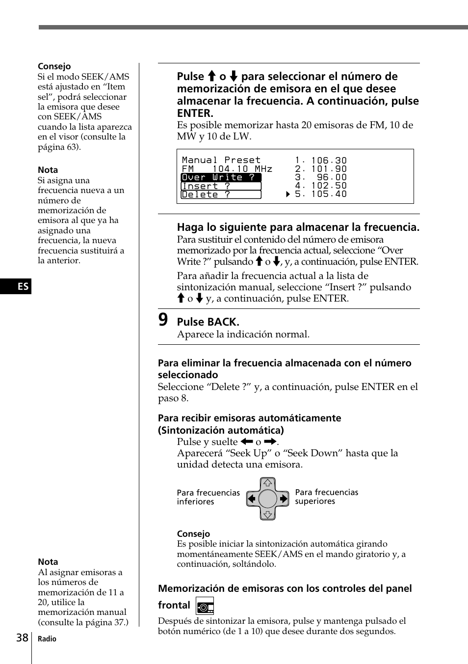 Sony CDX-C90R User Manual | Page 122 / 170