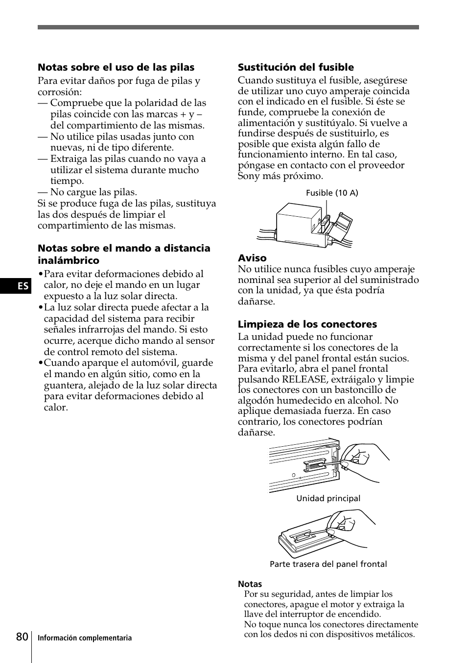 Sony CDX-C90R User Manual | Page 164 / 170