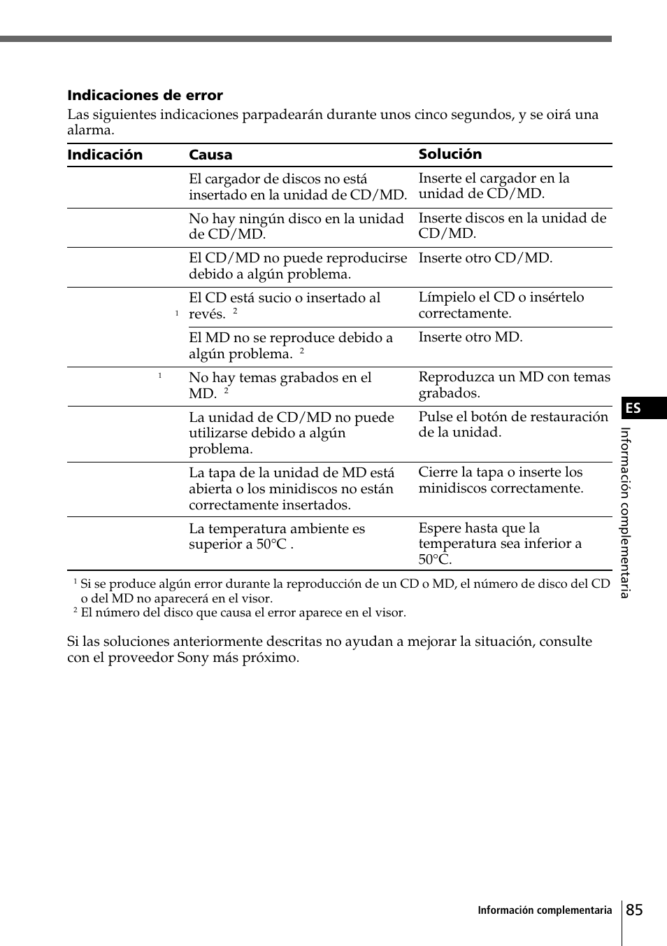 Sony CDX-C90R User Manual | Page 169 / 170