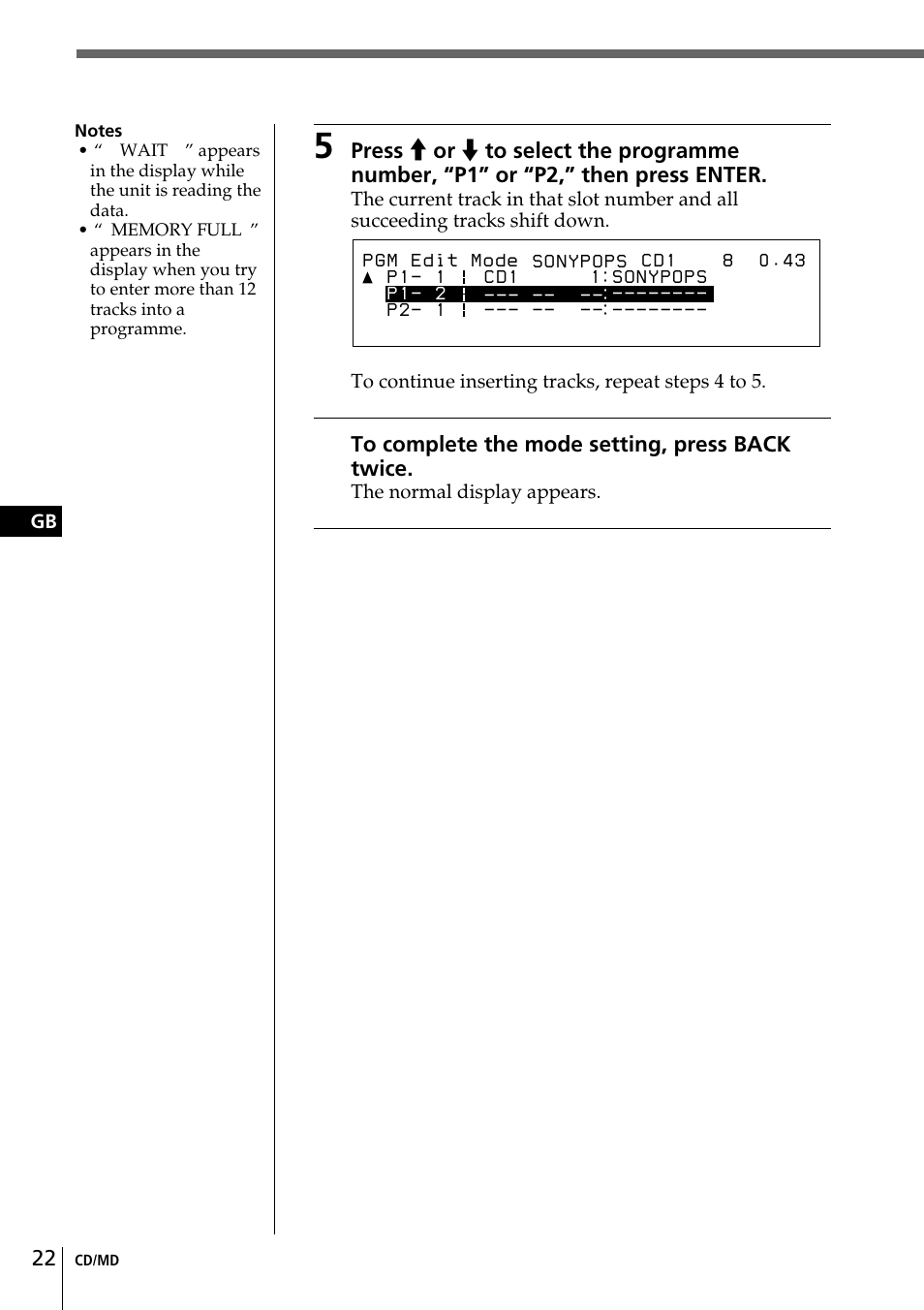 Sony CDX-C90R User Manual | Page 22 / 170