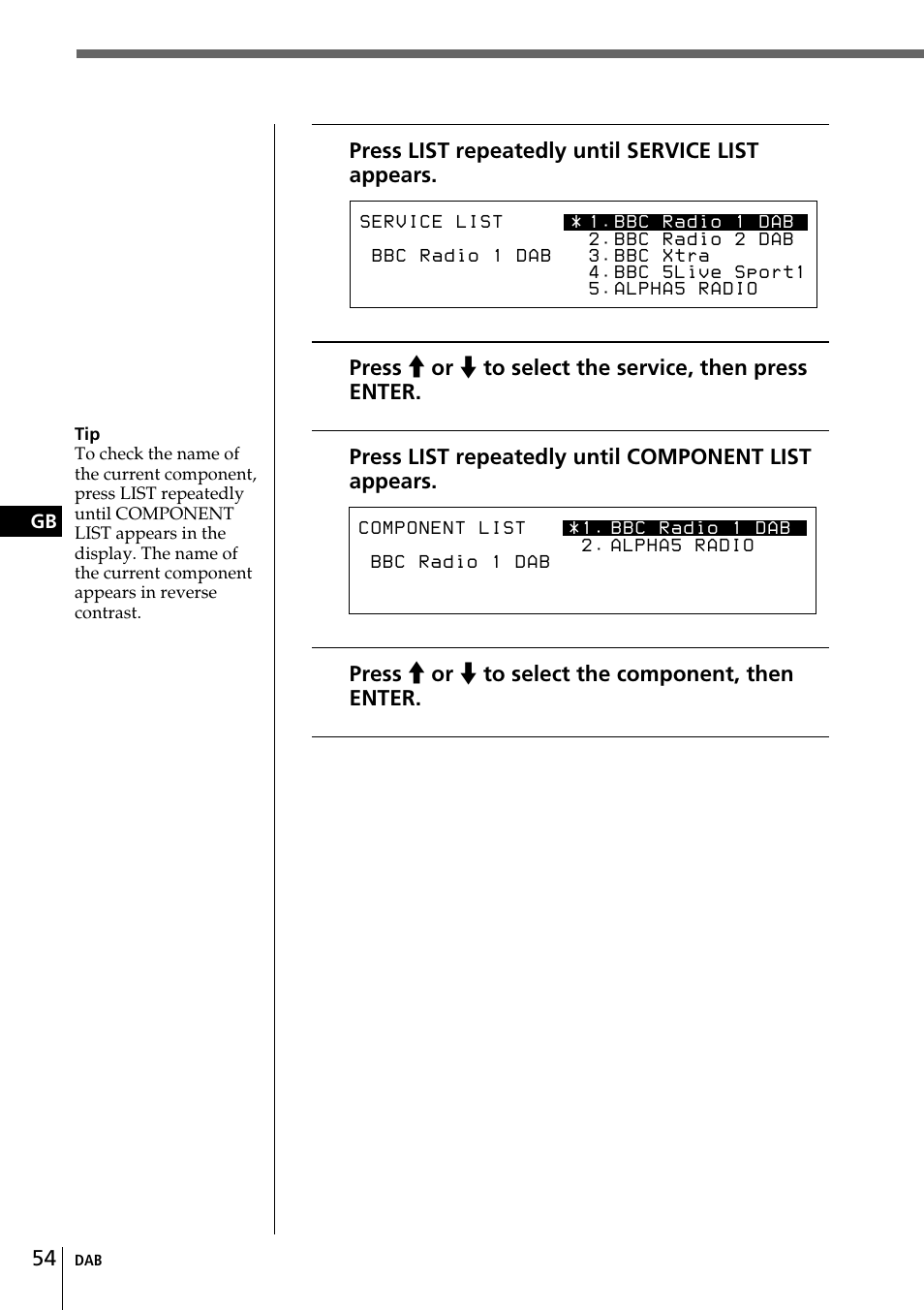 Sony CDX-C90R User Manual | Page 54 / 170