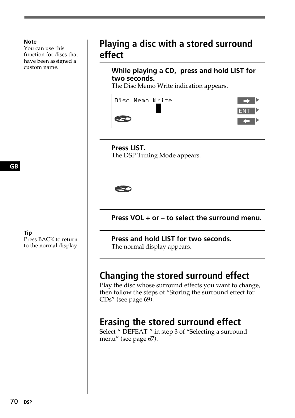 Sony CDX-C90R User Manual | Page 70 / 170