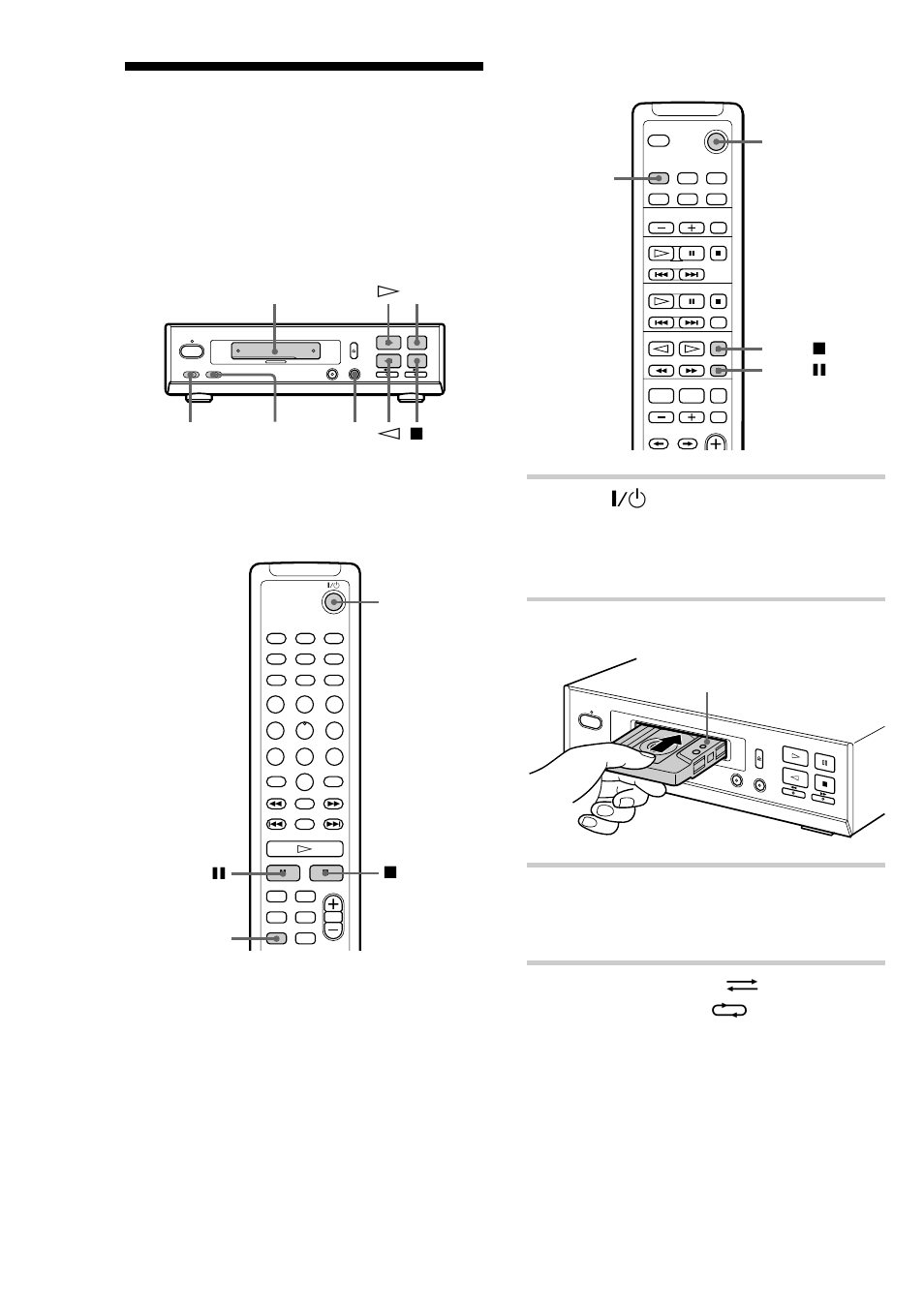 Recording manually | Sony TC-TX373 User Manual | Page 12 / 16