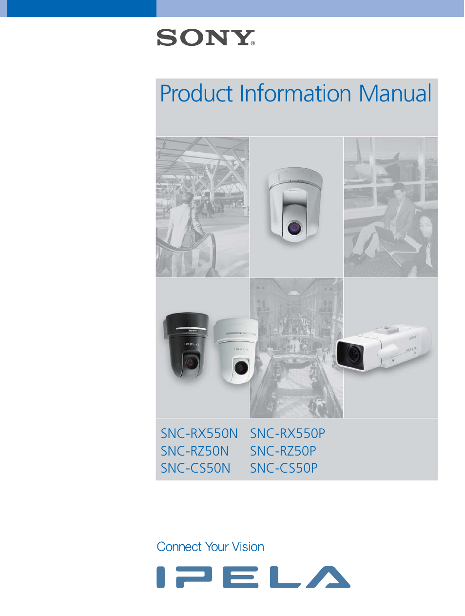 Sony SNC-CS50P User Manual | 16 pages