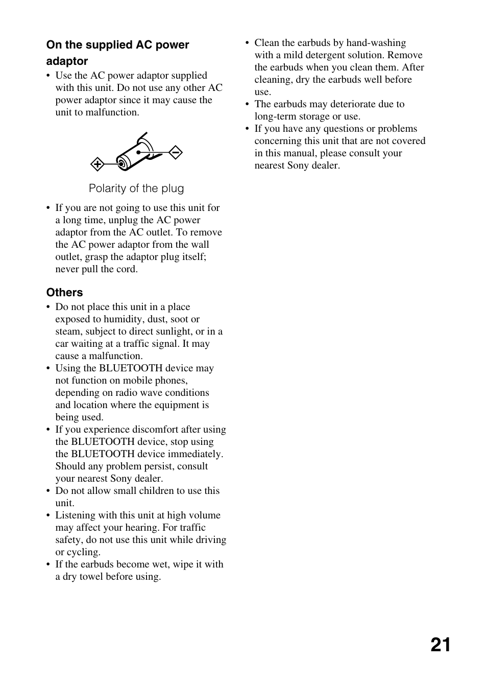 Sony DR-BT10CX User Manual | Page 21 / 28