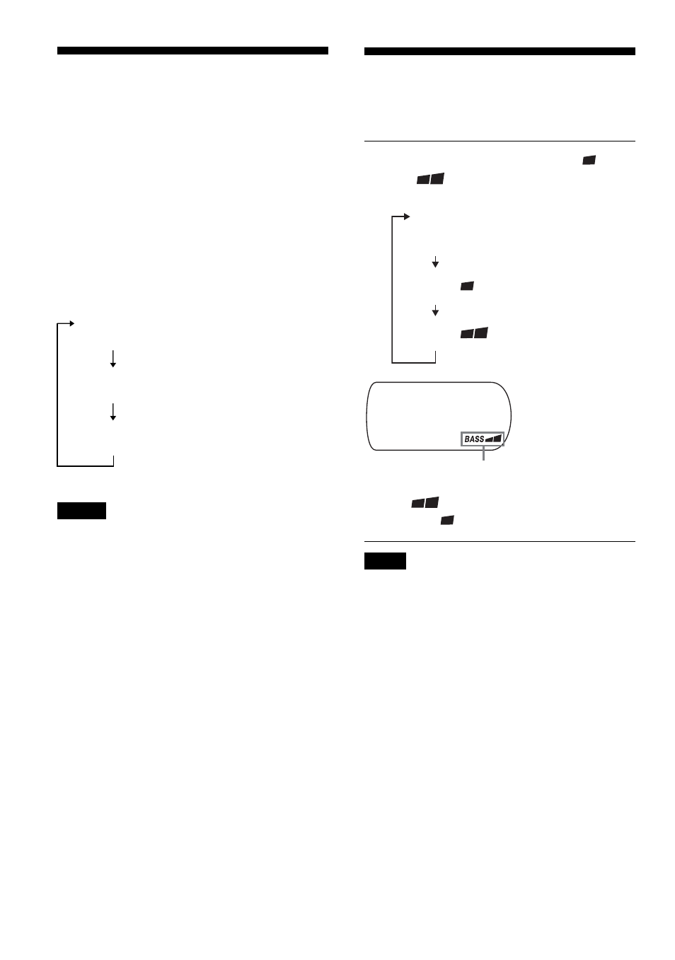 Emphasizing the bass sound (sound), Emphasizing the bass sound | Sony D-NE715 User Manual | Page 24 / 104