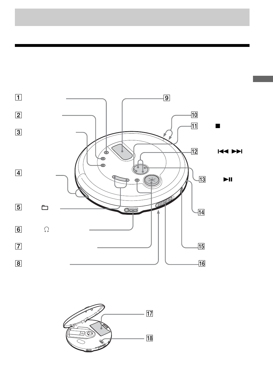 Como começar, Localizar os comandos | Sony D-NE715 User Manual | Page 77 / 104