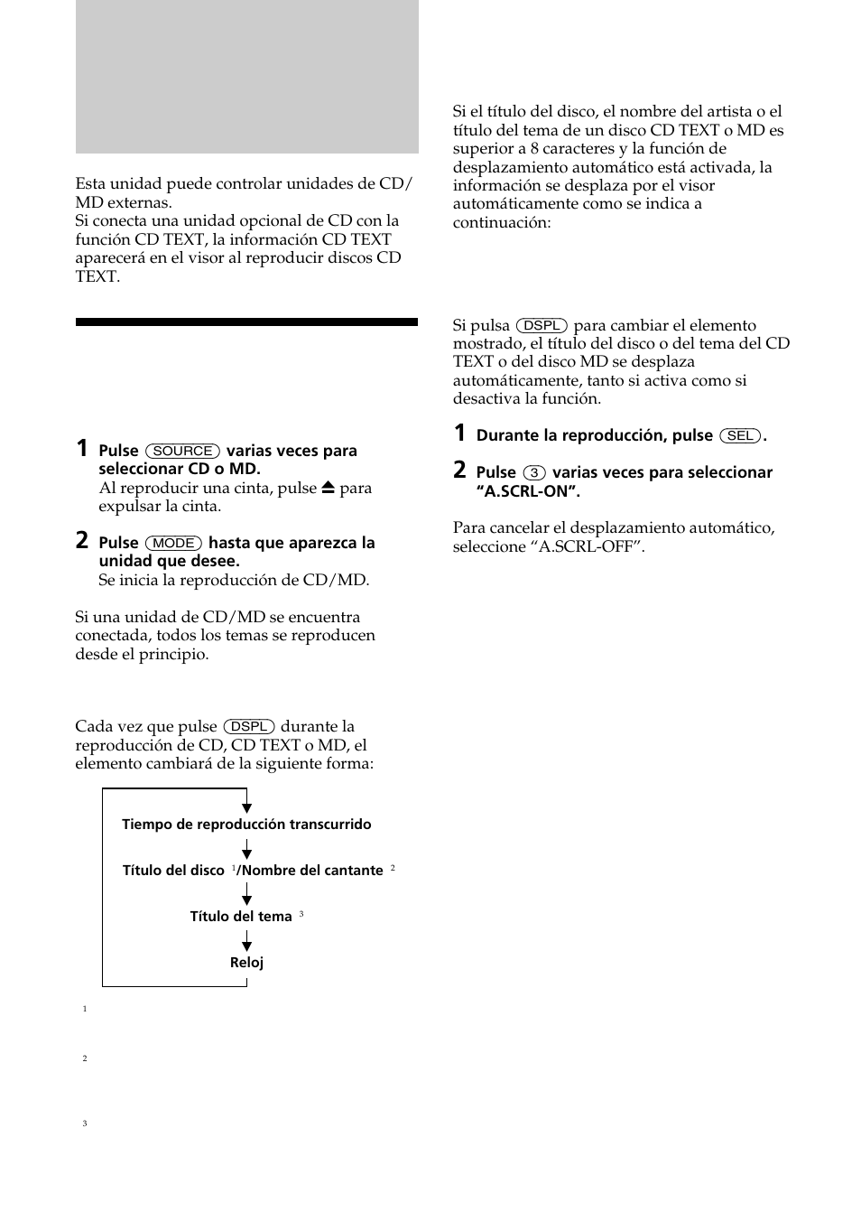 Unidad de cd/md | Sony XR-L200 User Manual | Page 39 / 112