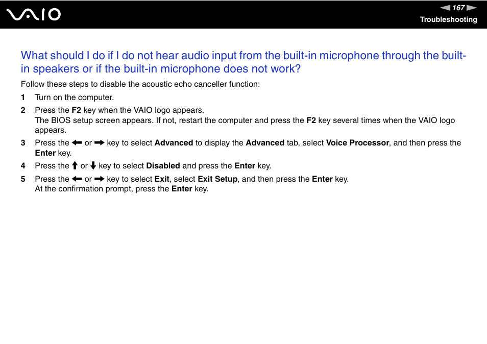 Sony VAIO V G C - LT 2 0 User Manual | Page 167 / 197