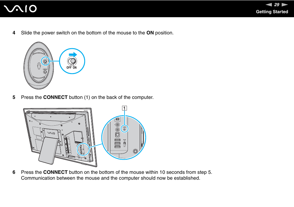 Sony VAIO V G C - LT 2 0 User Manual | Page 29 / 197