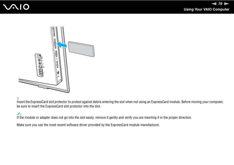 Sony VAIO V G C - LT 2 0 User Manual | Page 79 / 197
