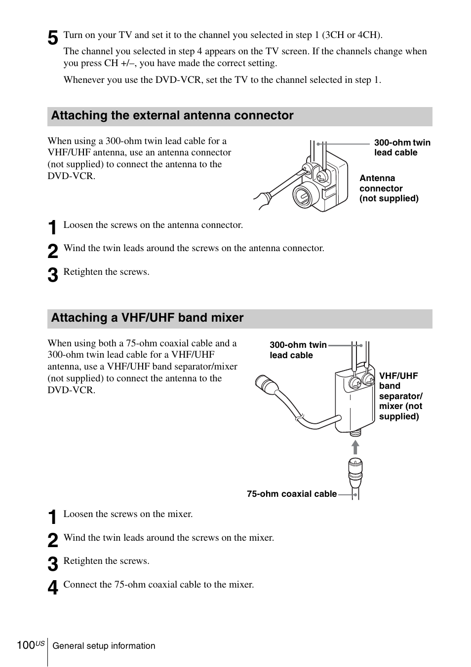 Sony SLV-D370P User Manual | Page 100 / 132