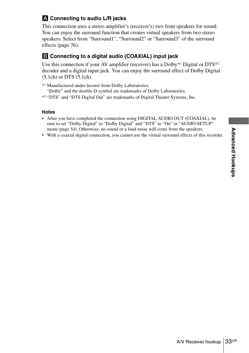 Sony SLV-D370P User Manual | Page 33 / 132