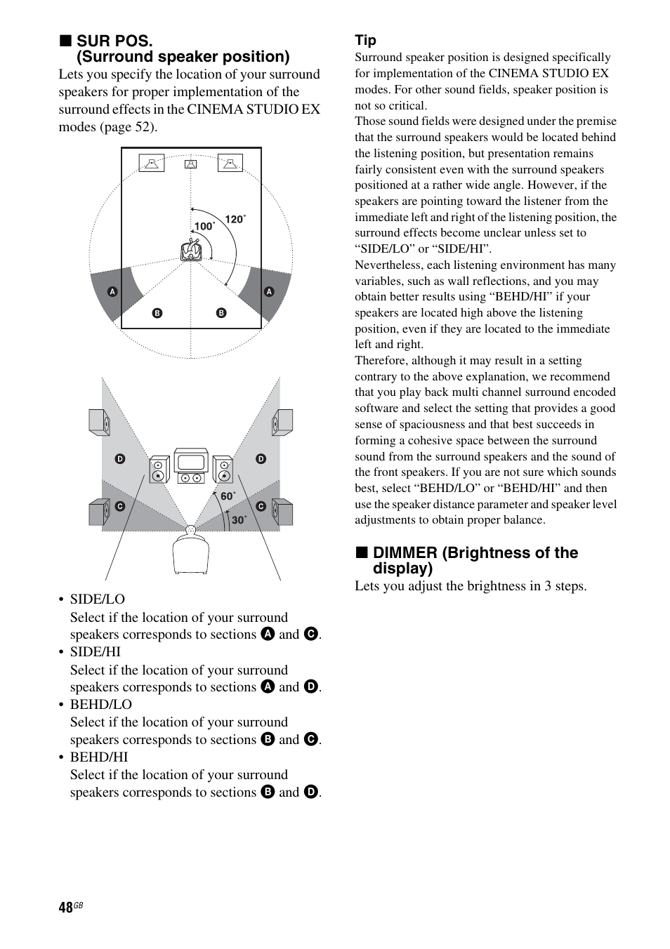 Sony HT-DDW890 User Manual | Page 48 / 80
