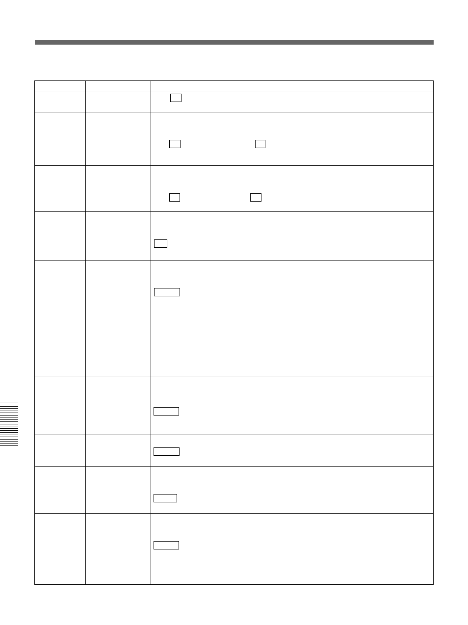 Basic menu | Sony DSR-2000 User Manual | Page 108 / 160