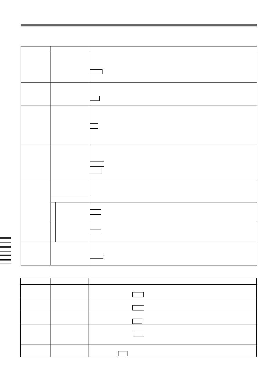 Extended menu | Sony DSR-2000 User Manual | Page 120 / 160