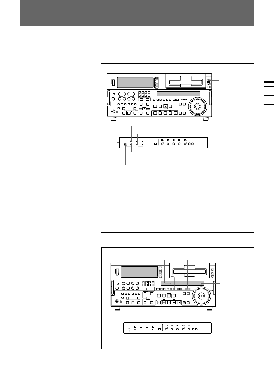 Setting time code and user bits | Sony DSR-2000 User Manual | Page 39 / 160